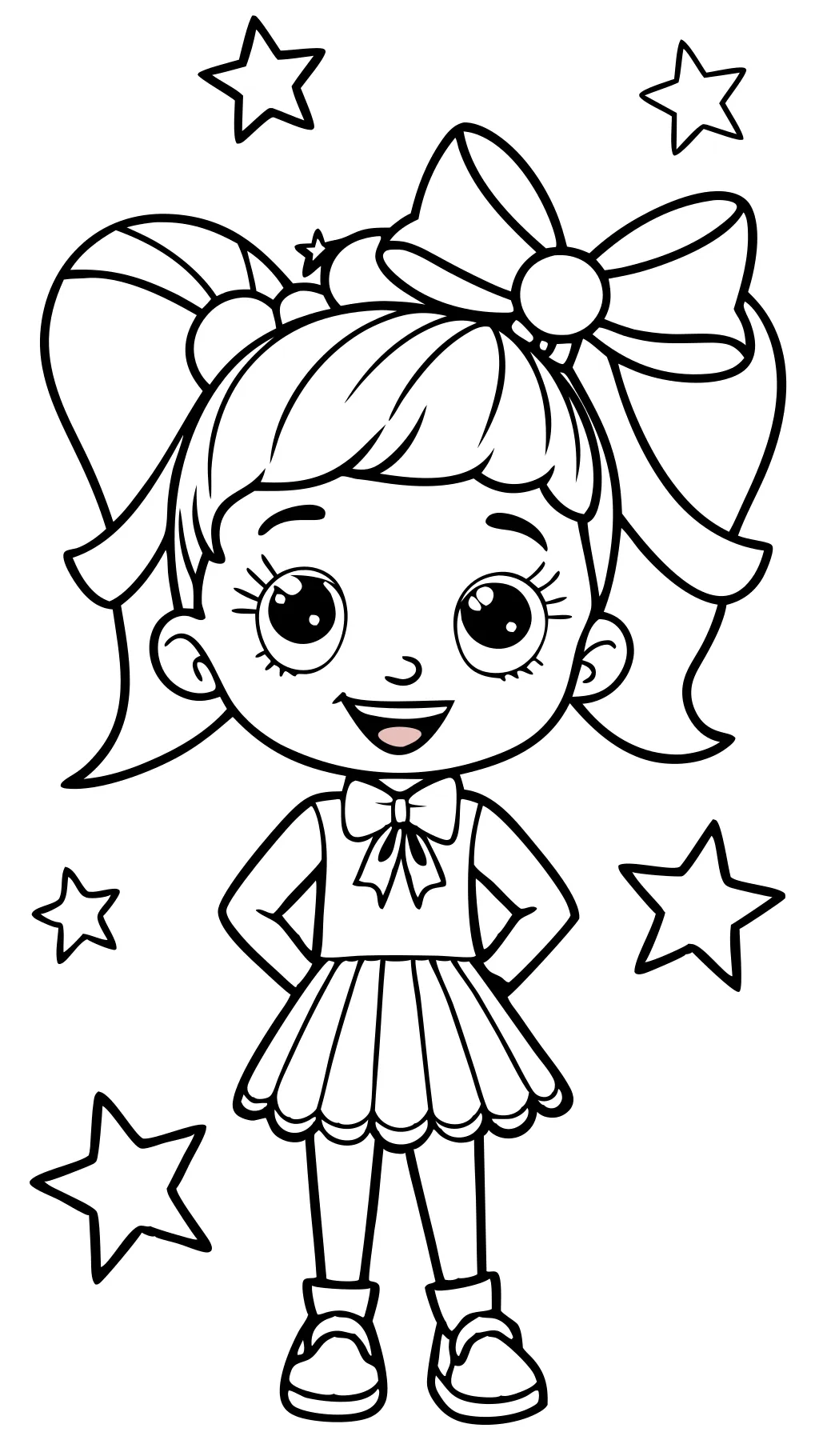 jojo siwa coloring pages